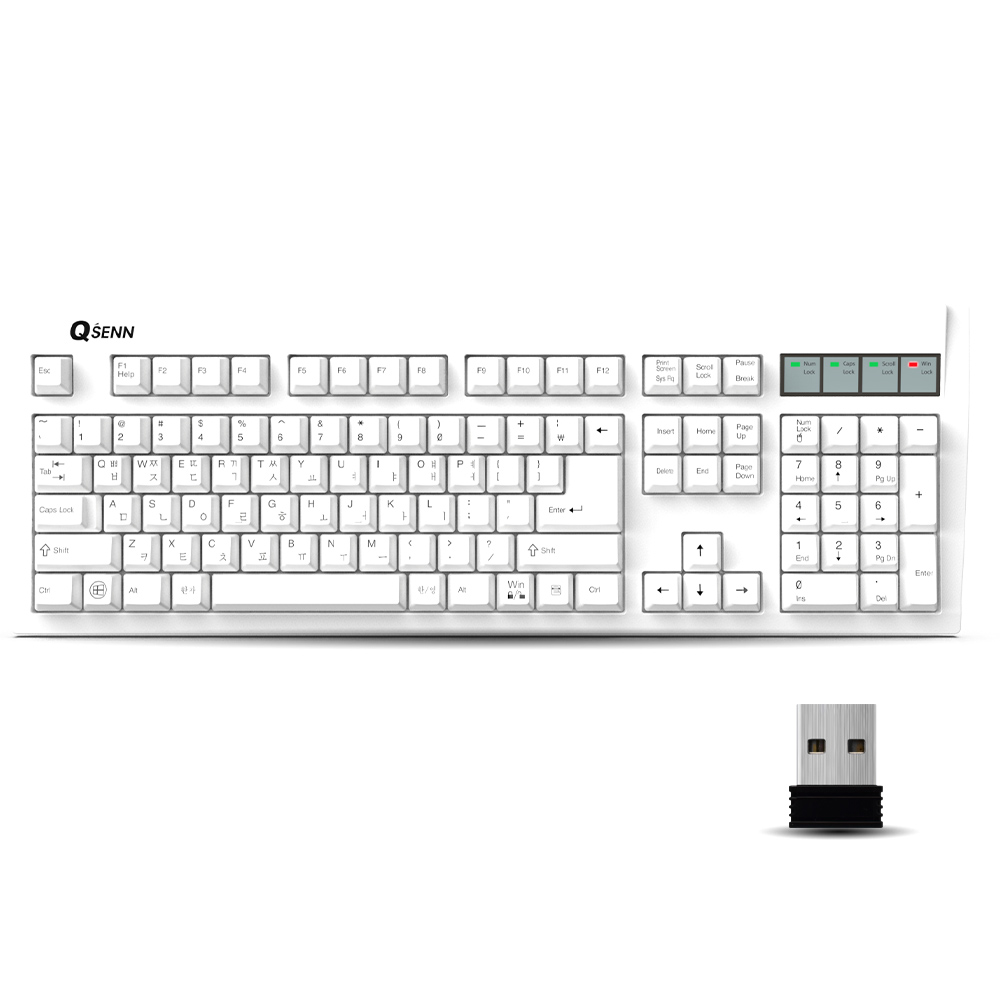 QSENN SEM-DT35W 무선 (화이트)_이미지