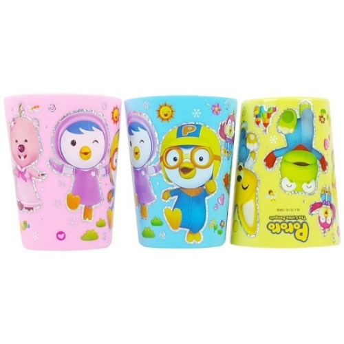 뽀로로 물컵 유아 어린이집 어린이 3P컵 16390995_이미지