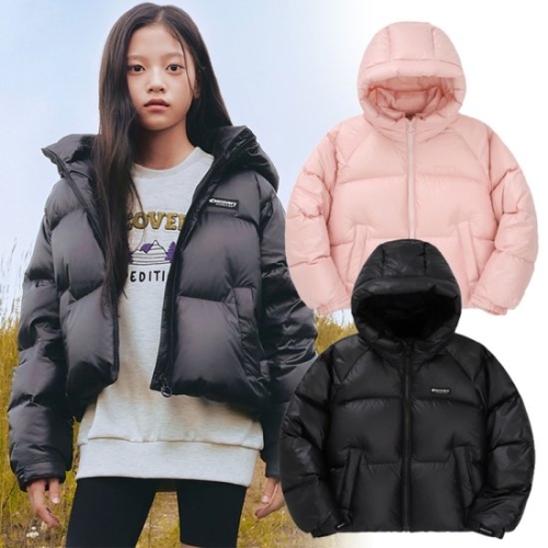 디스커버리 키즈 DKDJ54046 여아 샤일로 다운 숏패딩_이미지