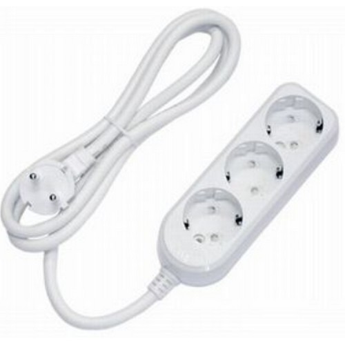 강원전자 NETmate 3구 16A 접지 고용량 SAFE 멀티탭 (5m)_이미지
