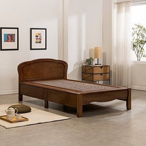 구들장 잠이든 V2 서랍형 침대 S (홍맥반석)_이미지