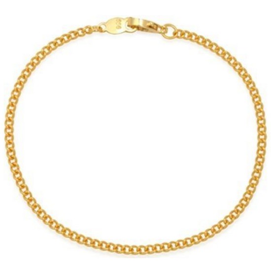 골드모아 팔찌 베이직 민줄 체인 3.75g