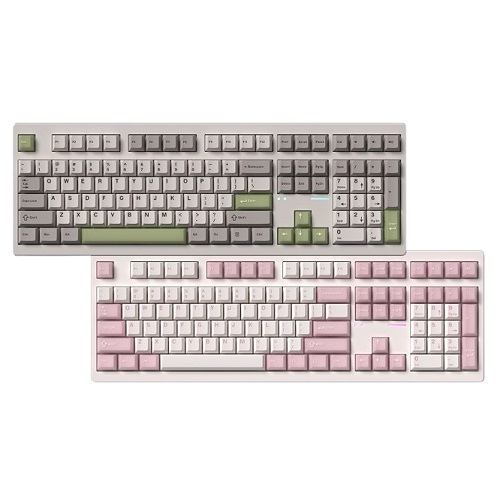 FL-ESPORTS NX108 유무선 기계식 크림 말차