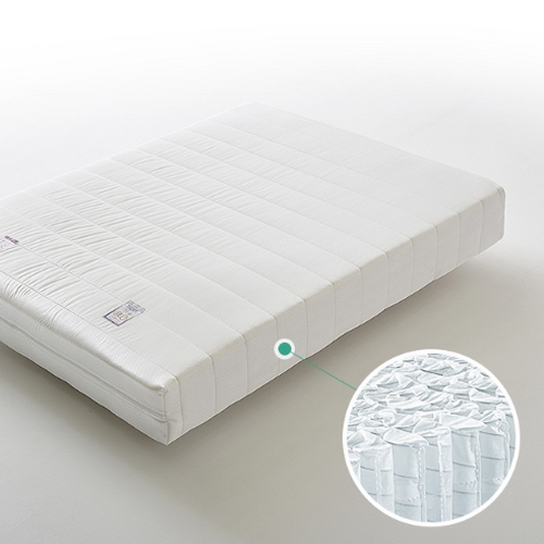 장인가구 카린 무헤드 원목 수납형 침대 SS (포켓스프링)_이미지