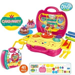 플레이 케잌앤파티 41p 도우 점토 플레이 세트 bowato8729 점토놀이 도우 플레이 세트 만들기 모음전