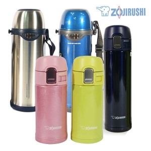 일본 보온보냉병모음 코끼리보온병 원터치 보온머그 텀블러 보온물병 불소코팅 물통