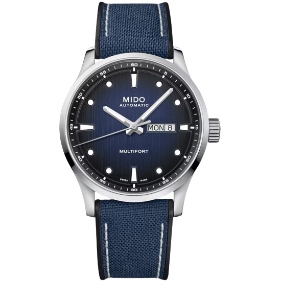 미도 New Multifort M Blue Gradient Dial Mens Watch M0384301704100 659633_이미지