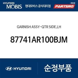  제네시스 현대모비스 가니쉬-커터 사이드 좌측 87741AR100BJM GV70 GV70 전기차