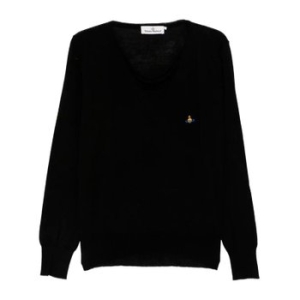 비비안웨스트우드 파멜라 V넥 울 스웨터 1803006FY003Y N401