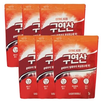 슈가버블 <b>구연산</b> 1kg