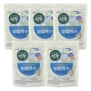 샘표 연두링 멸치디포리 80g(4gx20입) (5개)_이미지