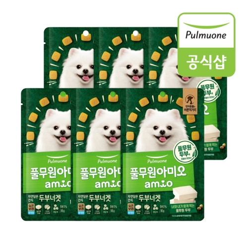 아미오 자연담은 간식 두부너겟 80g