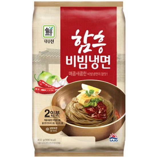 사조대림 대림선 함흥 비빔 냉면 432g