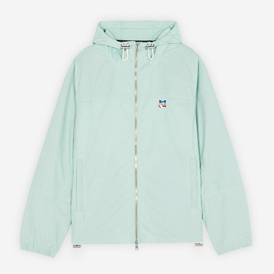 메종키츠네 폭스 헤드 패치 윈드브레이커 후드 재킷 IM02200WC0012