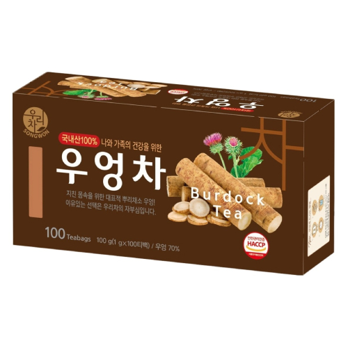 송원 우리차 우엉차 100티백 (24개)