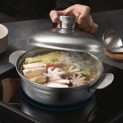 바겐슈타이거 로스탈 통5중 무연마 316 스텐 로우팟 (18cm)