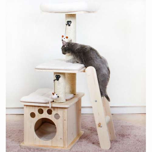  펫모닝 원목캣타워 PMC-6510