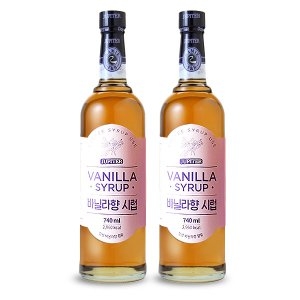 쥬피터 바닐라 시럽 740ml (2개)_이미지