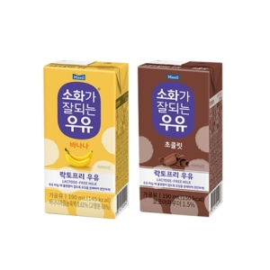 매일유업 소화가 잘되는 우유 바나나 190ml (1개)