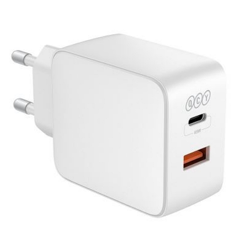 QCY PD 65W 2포트 GaN 충전기 QM06502-K (케이블미포함)