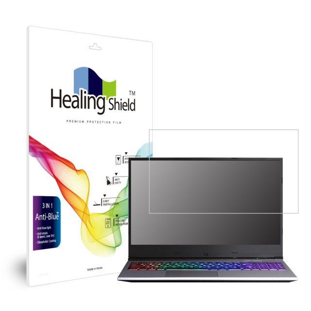 폰트리 힐링쉴드 한성컴퓨터 TFG155WP 블루라이트차단 액정보호필름_이미지