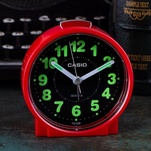 카시오 TQ-228-4D 전자탁상시계 알람시계 자명종