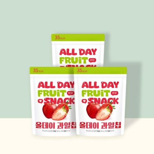 내이브로 퓨어잇 올데이 사과딸기칩 10g (3개)_이미지