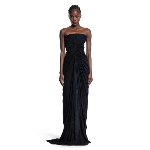 릭오웬스 H71 RP02E4513UC 09 RICK OWENS WOMAN BLACK DRESSES