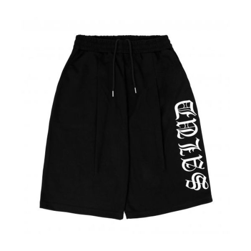 리브레너 살루드 원턱 와이드핏 쇼츠 블랙 1914381_이미지