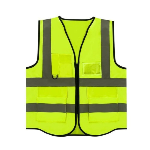 남성 신호수 공사 현장 안전 형광 작업조끼 LM-0804