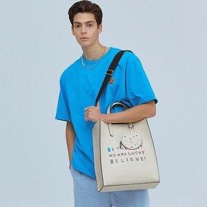 BBYB X 권신홍 MARCE UnisexTote Bag Sand Ivory 09L1210CAE_이미지