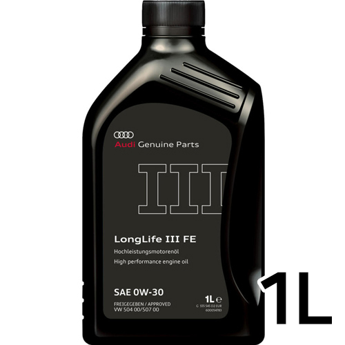 쉘 아우디 순정 롱라이프3 FE 0W30 1L