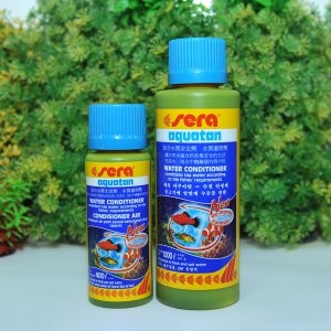 세라 에쿼탄/100ml/250ml/수질개선제/염소중화제/스트레스방지/수조청소시/물고기입수시/물보충시/어항