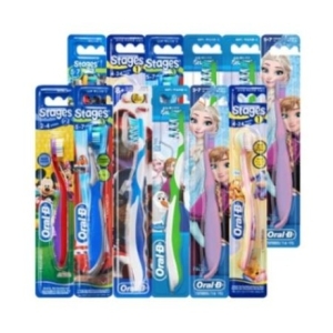 오랄비 스테이지 어벤저스 칫솔 4단계