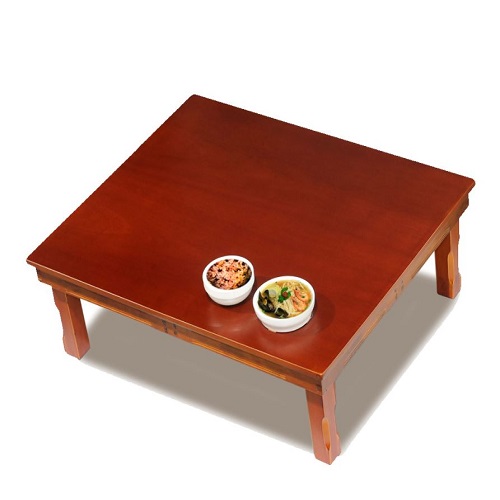 가온공방 통나무 원목 교자상 (81x81cm)_이미지