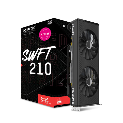 XFX 라데온 RX 7700 XT SWFT 210 CORE D6 12GB