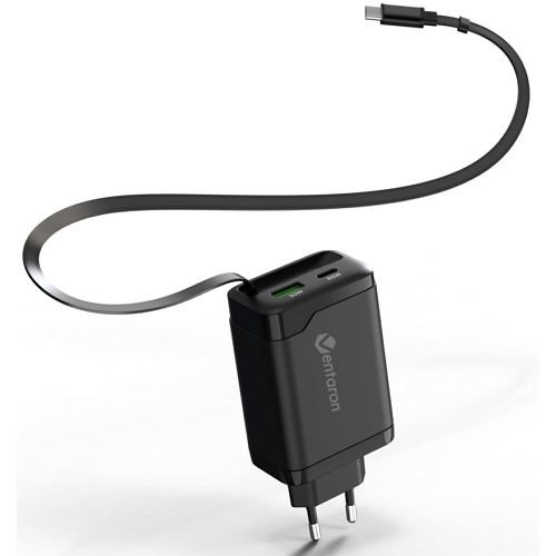 벤타론 PD PPS 65W 2포트 GaN 충전기 VC-W650W_이미지