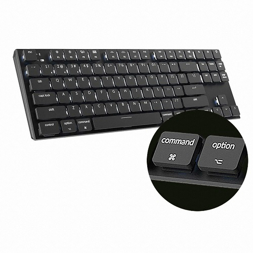Keychron K1 텐키리스 LED (황축)