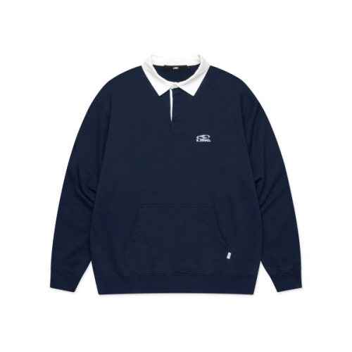 LMC OVAL COLLAR SWEATSHIRT navy 0LM45FSW154NVY