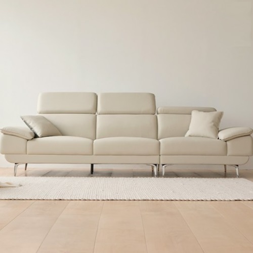 웰퍼니쳐 타이탄 프리미엄 신세틱 가죽 소파 4인용