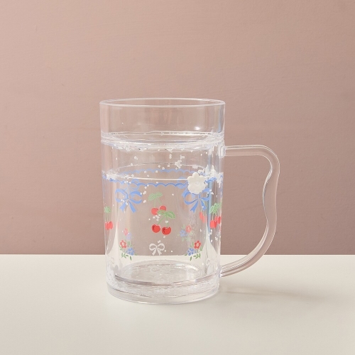 엠에이치앤코 모던하우스 로맨틱체리 아크릴 워터텀블러 255ml