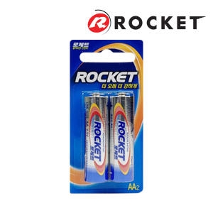 건전지 알카라인 AA LR6 건전지 2개입 1조 2알 카드형