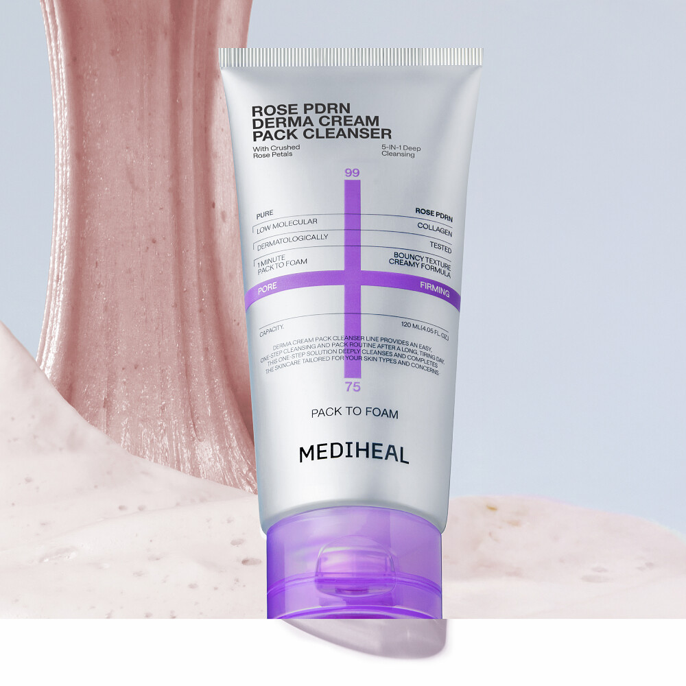 메디힐 더마 크림 팩 클렌저 클렌징폼 피디알엔 120ml (1개)_이미지
