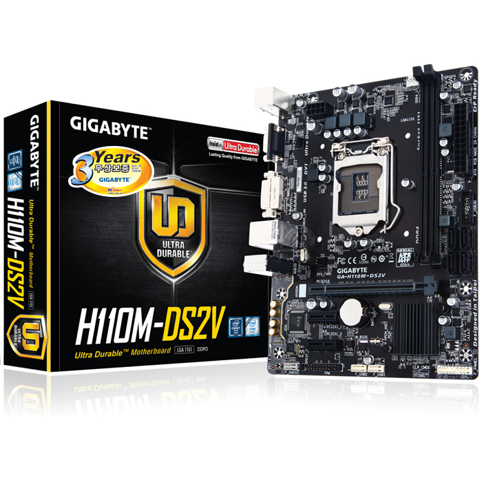 GIGABYTE GA-H110M-DS2V 듀러블에디션 피씨디렉트_이미지