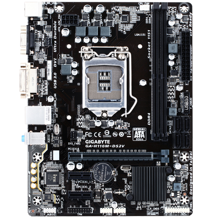 GIGABYTE GA-H110M-DS2V �෯������� �Ǿ���Ʈ