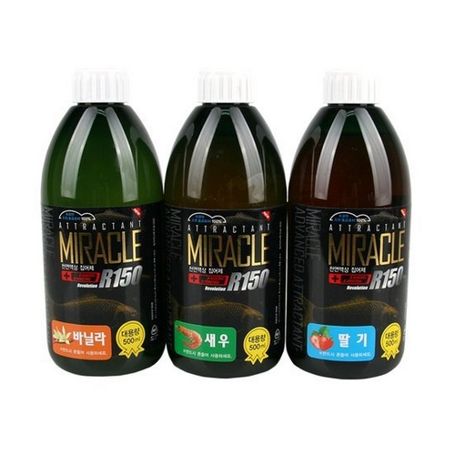 오니쯔리 미라클 R150 액상 집어제 500ml