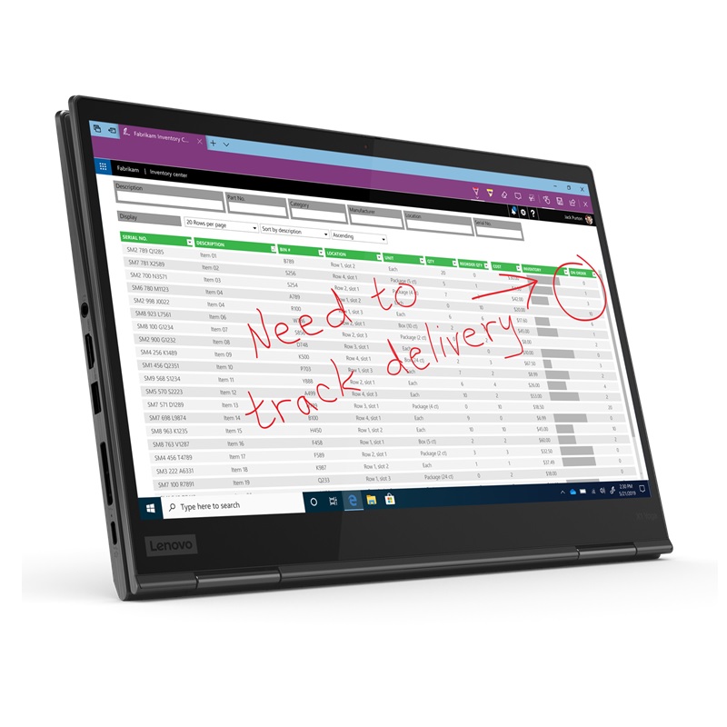 레노버 씽크패드 X1 Yoga 20UB0005KR (SSD 512GB)_이미지