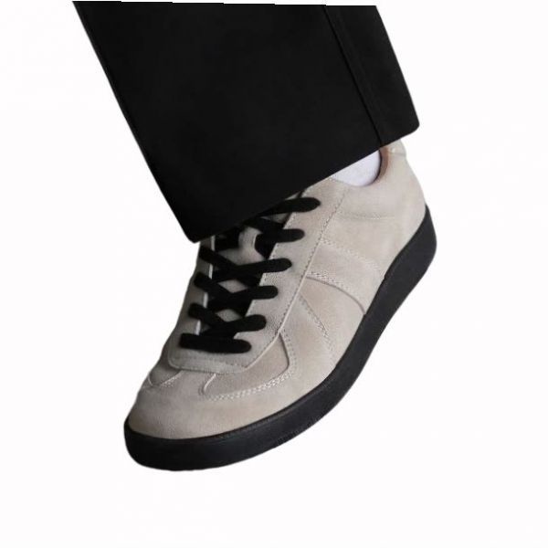 식스핏 5IN HI 스웨이드 독일군 스니커즈 키높이 버전 아이보리 3168407