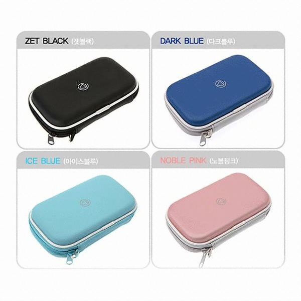 닌텐도 DS Lite 아이 에어폼 파우치 (젯블랙/ 다크블루/ 아이스블루/ 노블핑크)_이미지