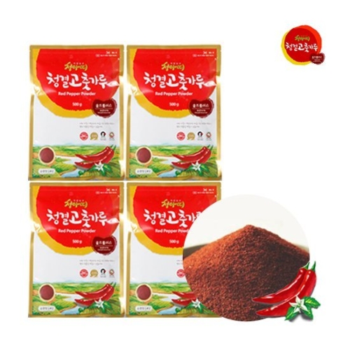 청아띠 골드플러스 청결고춧가루 500g 4개